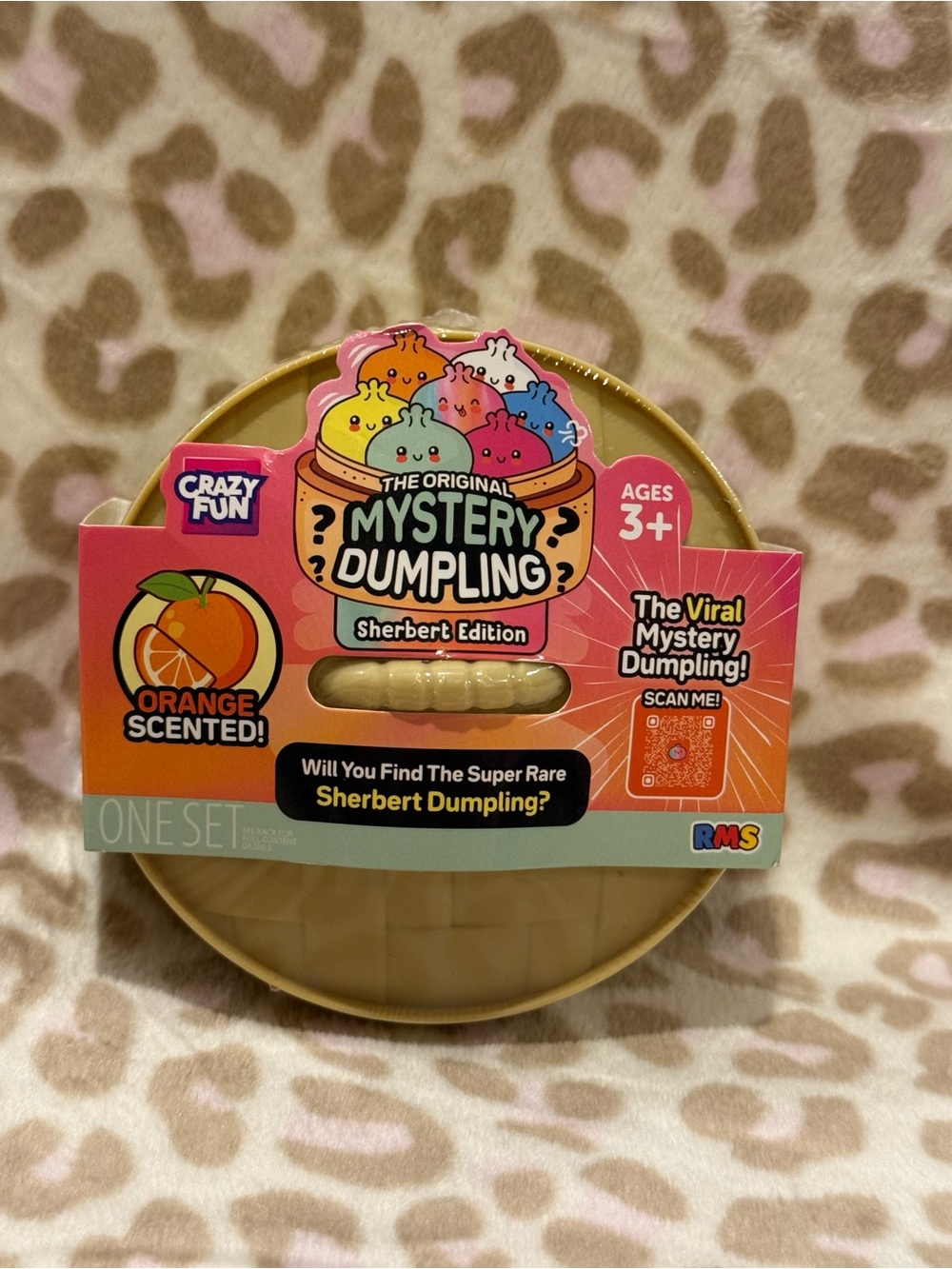 Crazy Fun Original Mystery Dumpling Sherbet Edition Orange Scented New & Sealed